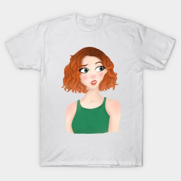 curious suspicion T-Shirt by OddityArts